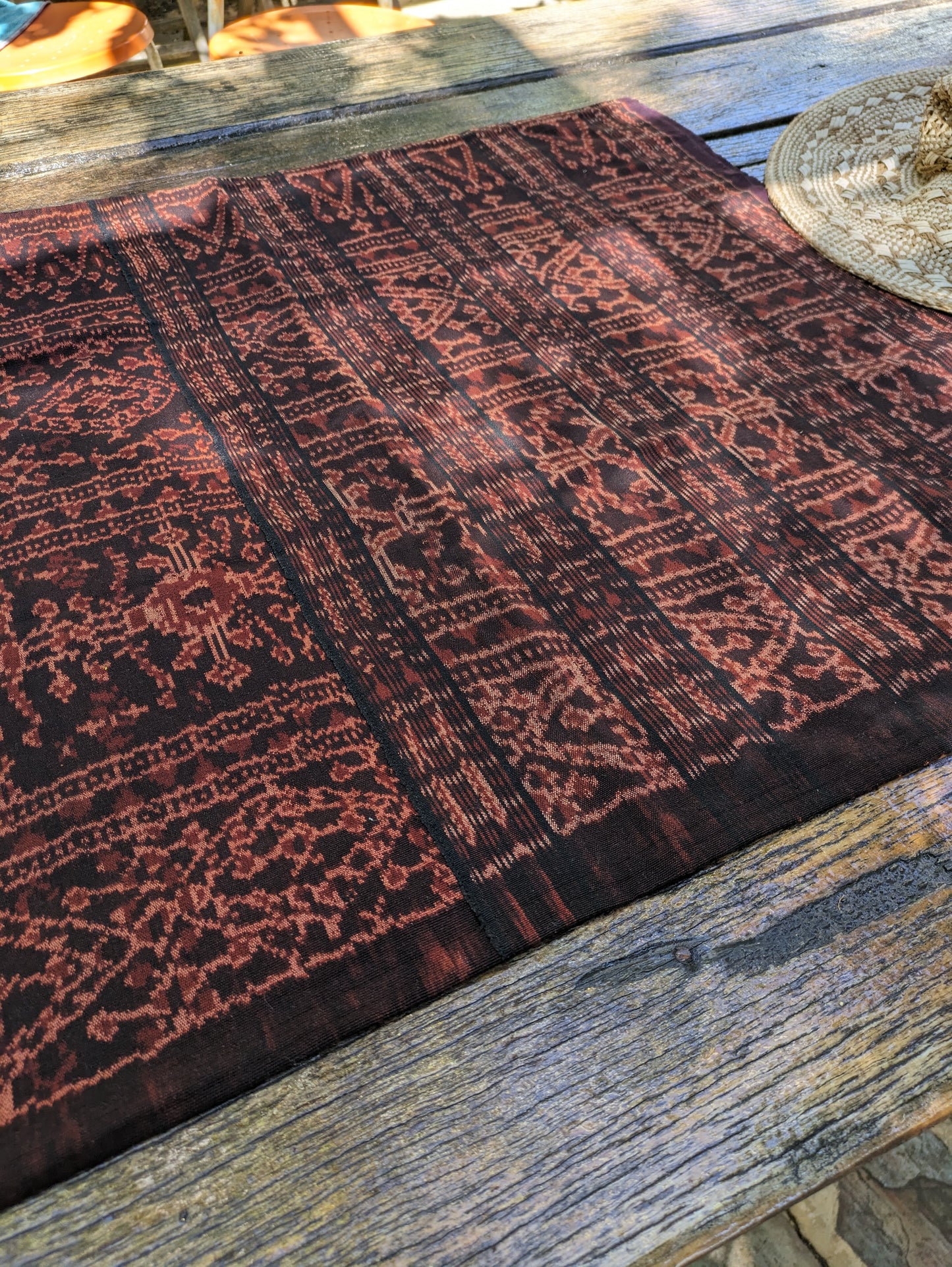 Flores Handwoven Ikat tube sarong. Fine quality.